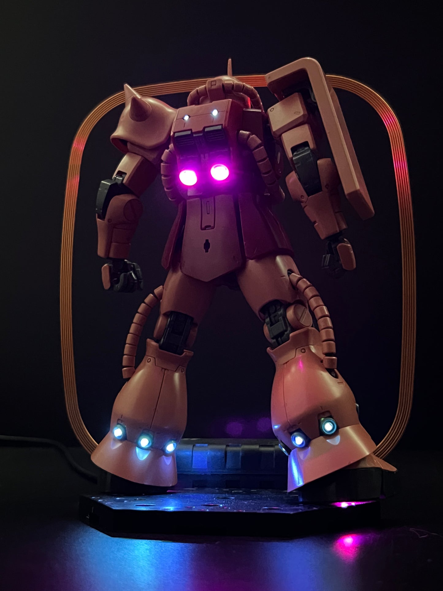 Light up MS-06S Char's Zaku II Led Bead Set(Without Gundam)