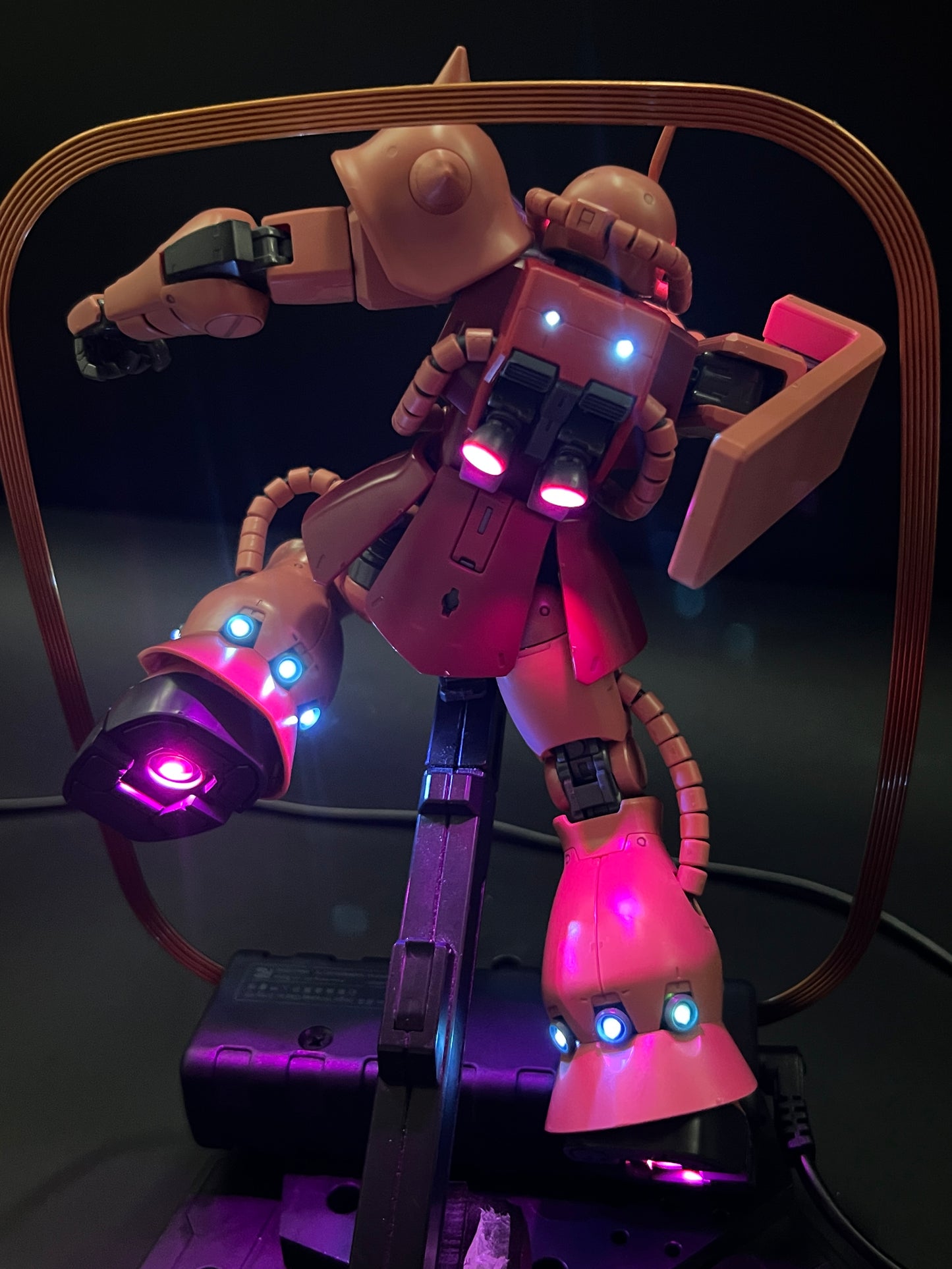 Light up MS-06S Char's Zaku II Led Bead Set(Without Gundam)