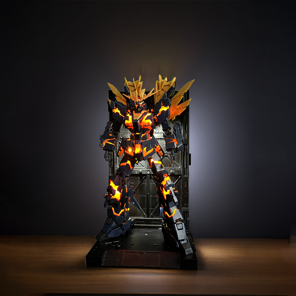 【Multi-SKU】LBASE wireless transmitter & wireless lights for Gundam model (Without Gundam model)