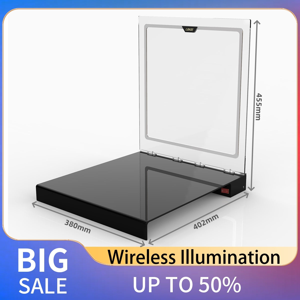 【LBASE-1st】LBASE wireless transmitter & wireless lights for LEGO and Gundam (no toy)