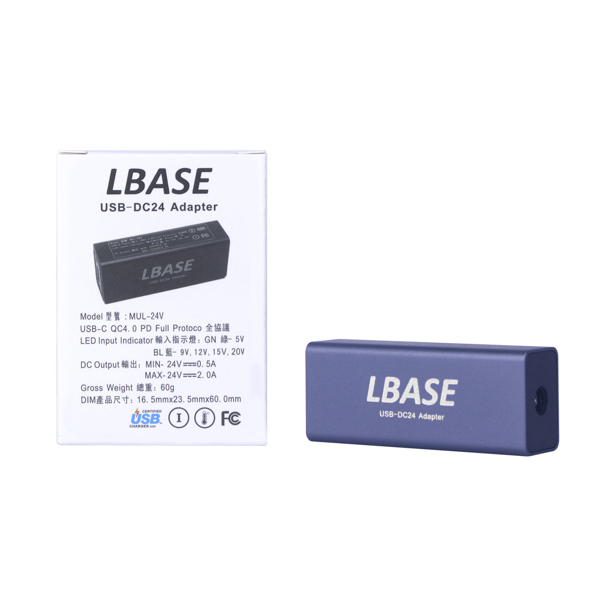 LBASE USB-DC24 Adapter