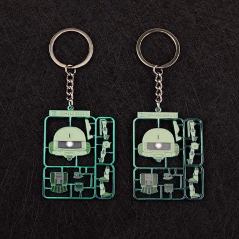 FooLii ZAKU Metal Keychain
