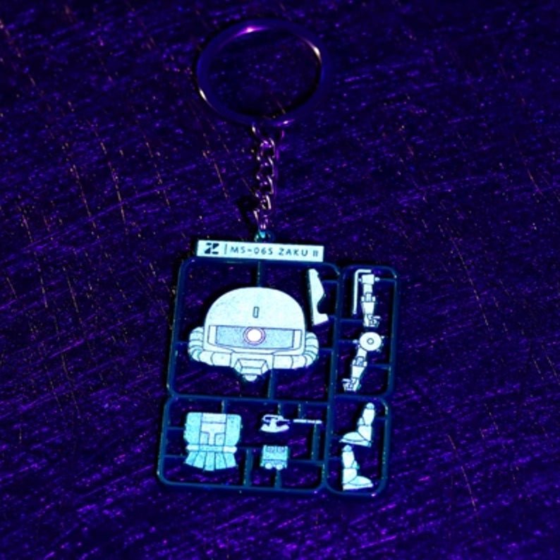 FooLii ZAKU Metal Keychain