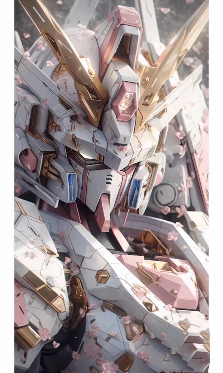 HOTš„! Gundam light paintingš„