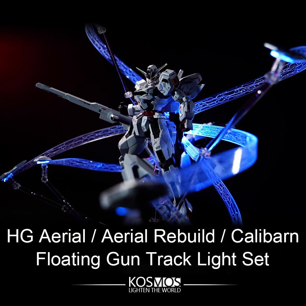 【Pre-order】KOSMOS HG Aerial / Aerial Rebuild / Calibarn Floating Gun Track Light Set