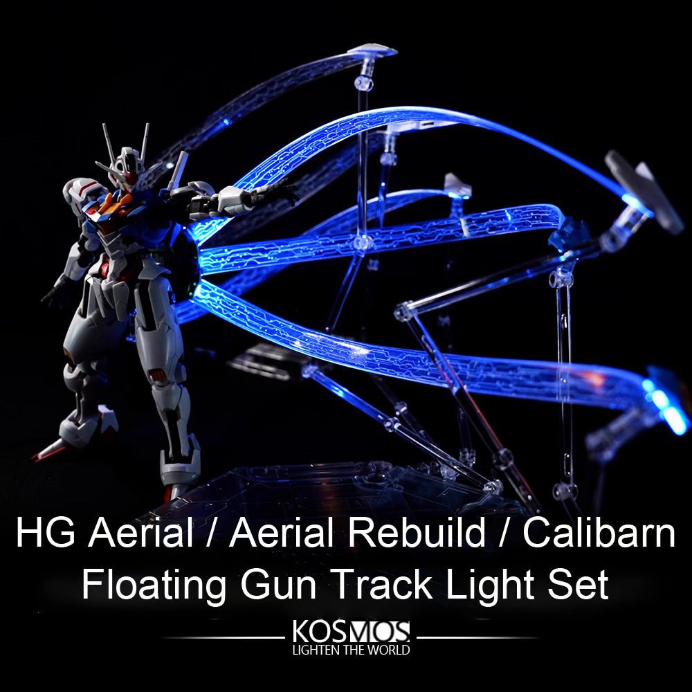 【Pre-order】KOSMOS HG Aerial / Aerial Rebuild / Calibarn Floating Gun Track Light Set