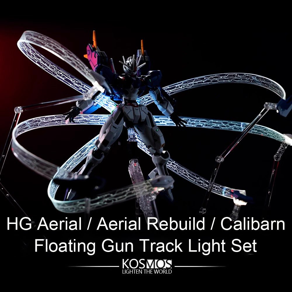 【Pre-order】KOSMOS HG Aerial / Aerial Rebuild / Calibarn Floating Gun Track Light Set