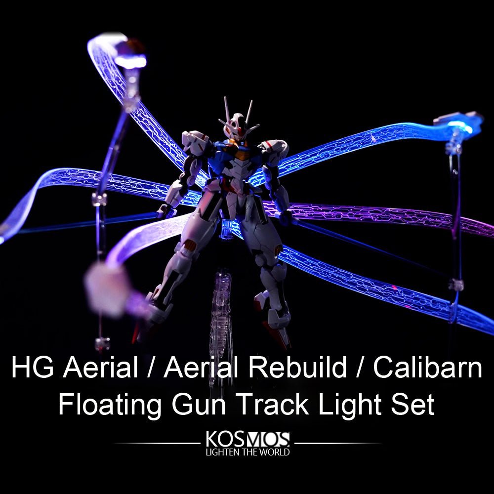 【Pre-order】KOSMOS HG Aerial / Aerial Rebuild / Calibarn Floating Gun Track Light Set