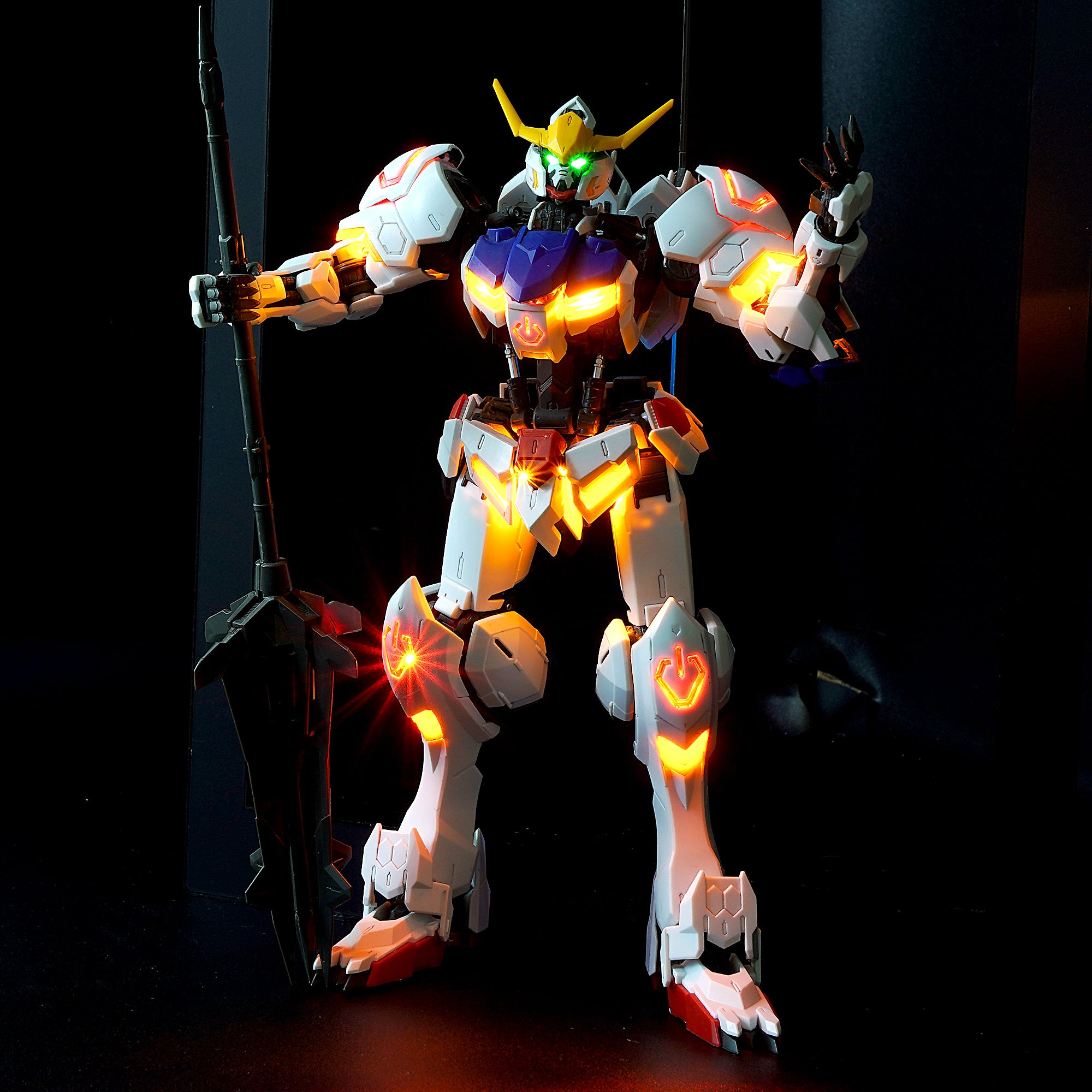 LBASE 3rd】Wireless Illumination Display Board for Gundam / LEGO Toys