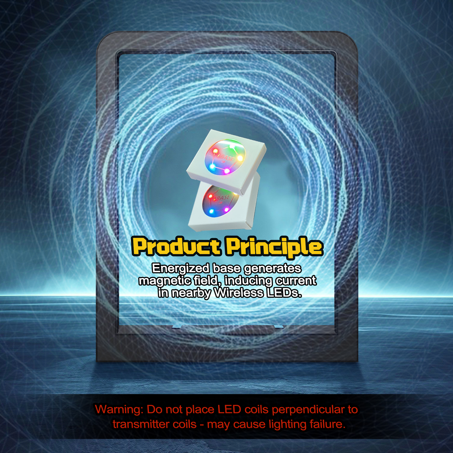 【LBASE 3rd】Wireless Illumination Display Board for Gundam / LEGO Toys