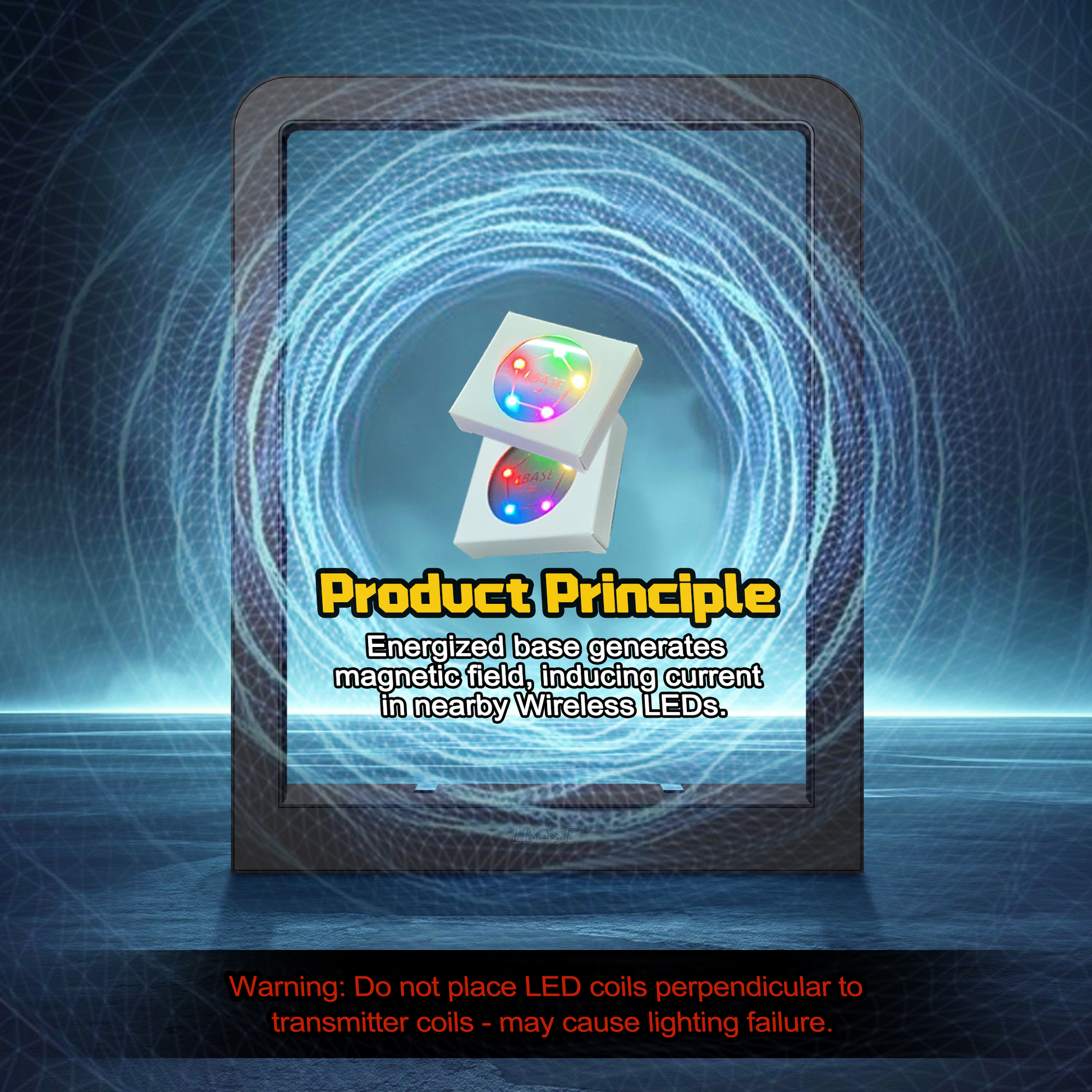 LBASE 3rd】Wireless Illumination Display Board for Gundam / LEGO Toys