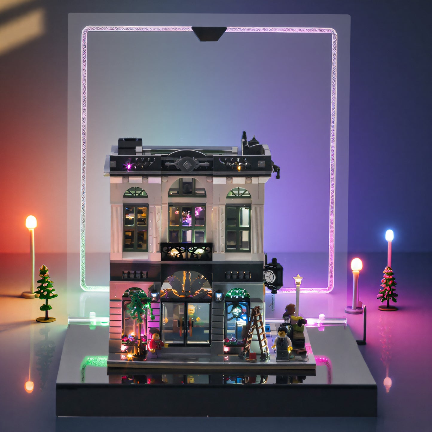 【LBASE-1st】LBASE wireless transmitter & wireless lights for LEGO and Gundam (no toy)