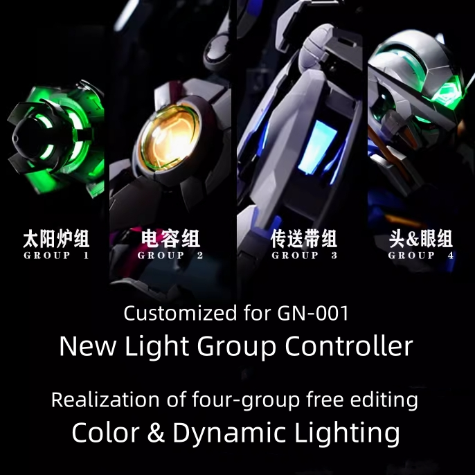 【Pre-order】KOSMOS PG-GN001 Gundam Aerial Phantom Light Set Kit