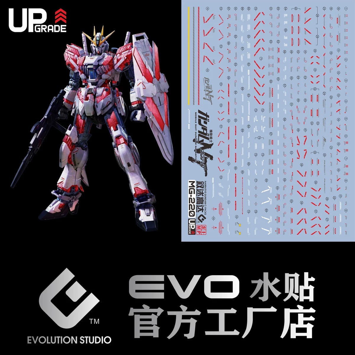 EVO > MG 1/100 NARRATIVE GUNDAM C PACK