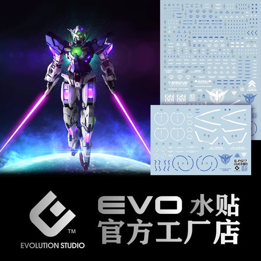 EVO-PG17 decal can be used for Bandai PG Noh Angel GN-001 GUNDAM EXIA 00 Fluorescent