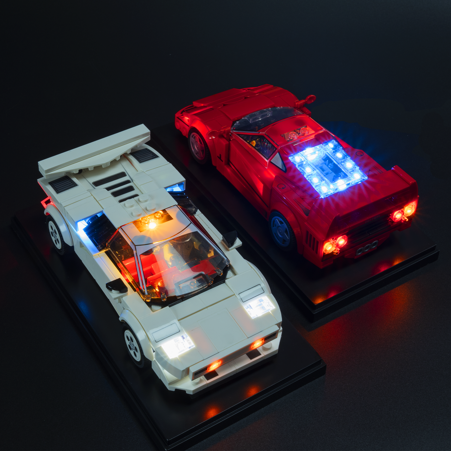 【LBASE-6th】LBASE wireless transmitter & wireless lights for LEGO Speed Champions Bricks (Without LEGO Bricks)