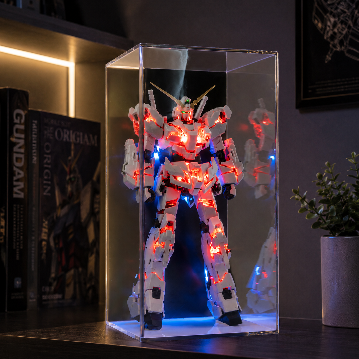 【Bundle Link】LBASE wireless transmitter & wireless lights for Gundam model (Without Gundam model)