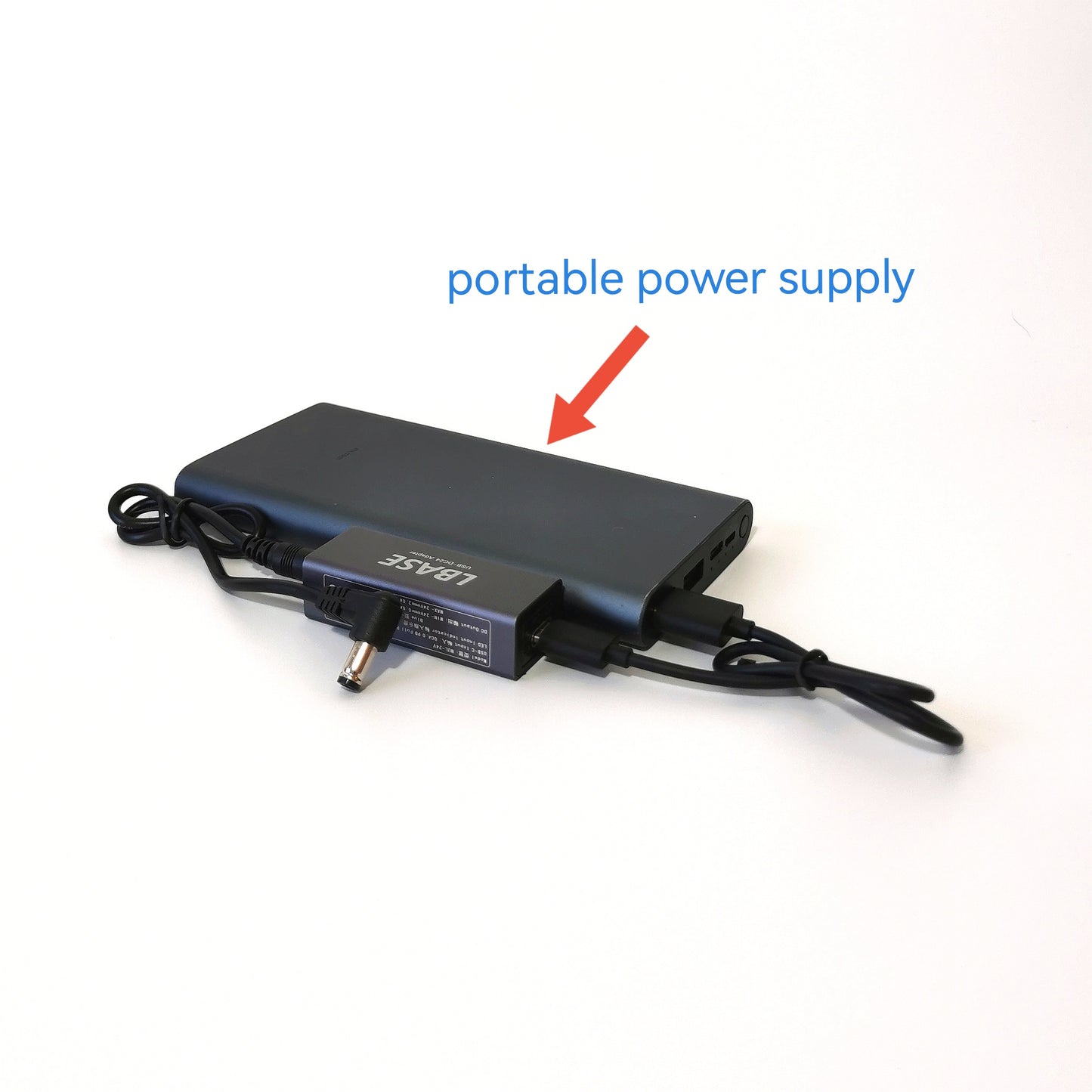 【LBASE Adapter】USB-DC 24V Adapter, USB to DC 5V 12V 15V 20V 24V, Type-C Interface