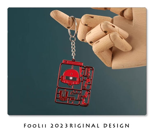 FooLii ZAKU Metal Keychain