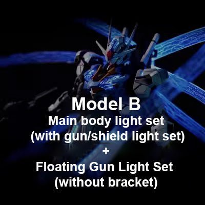 【Pre-order】KOSMOS FM 1/100 Gundam Aerial Phantom Light Set Kit