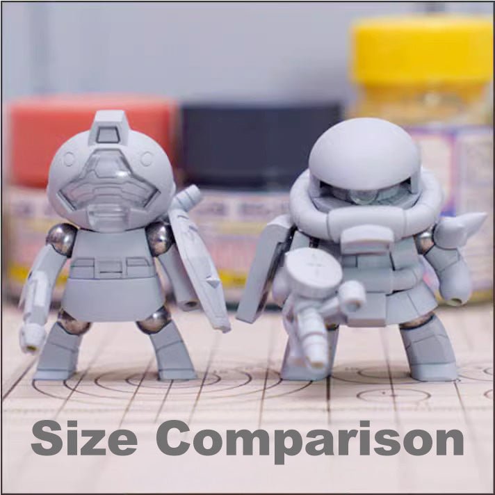 【Pre-order】War On Desktop Magnetic Q Serie ZAKU Gundam Set