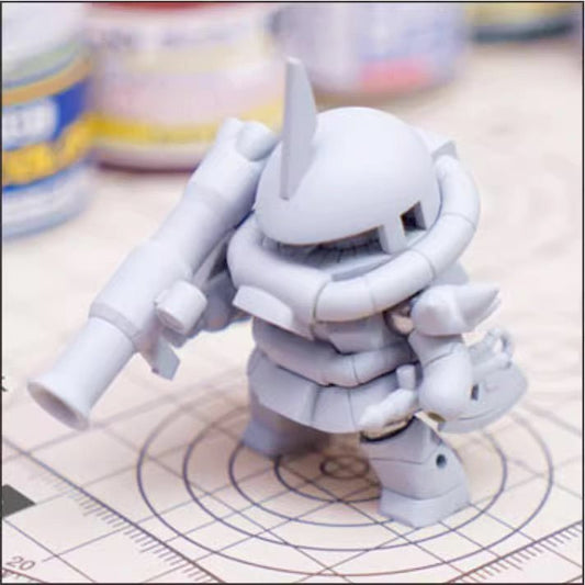 【Pre-order】War On Desktop Magnetic Q Serie ZAKU Gundam Set