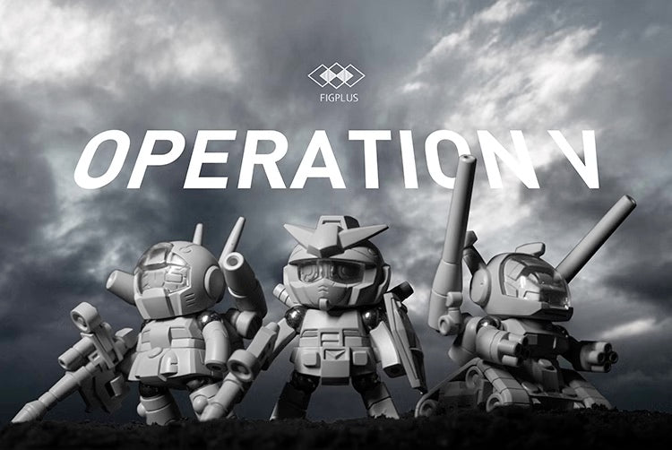 【Pre-order】War On Desktop Magnetic Q Serie RX Gundam Set